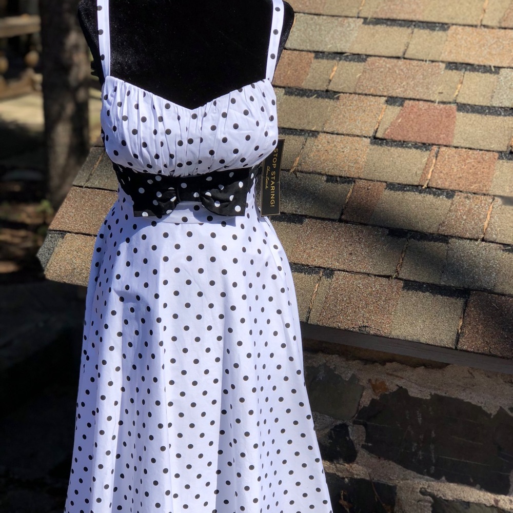 NWT Stop Staring Humbly Haute Monochrome Small